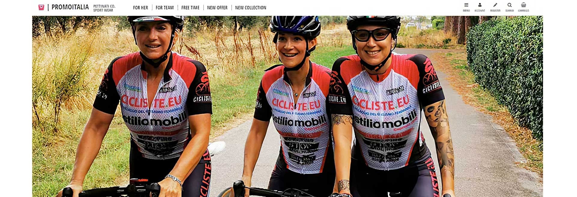 PromoItalia Sport Wear, lo shop per il ciclismo